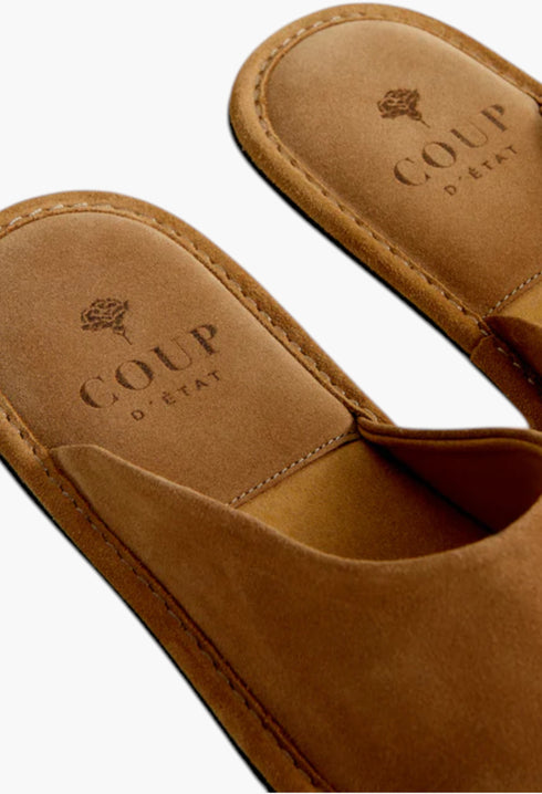 Bedroom Slippers - Camel - GLAM MODA